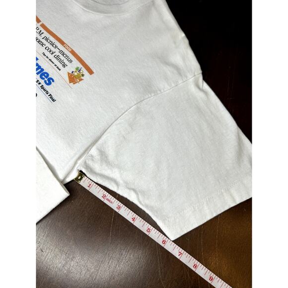 Vintage 90s NBA Championship Chicago Bulls Michael Jordan Newspaper Print Shirt - Picture 10 of 14